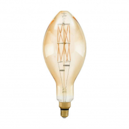 Лампа светодиодная диммируемая Eglo E27 8W 2100K янтарь 110109