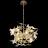 Подвесная люстра Crystal Lux LETISIA SP9 GOLD