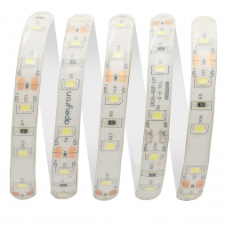 Светодиодная влагозащищенная лента OGM 6W/m 60LED/m 2835SMD холодный белый 50M LSE-096