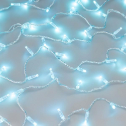 Уличная светодиодная гирлянда Ardecoled нить 230V лазурь ARD-String-Classic-10000-Clear-100Led-STD Azure 025819