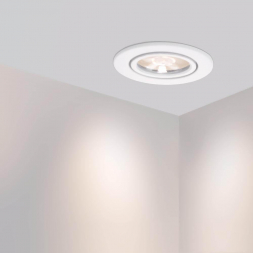 Мебельный светодиодный светильник Arlight LTM-R65WH 5W Warm White 10deg 020768