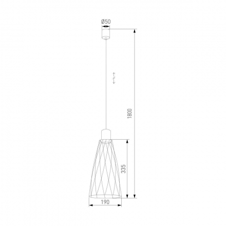 Подвесной светильник TK Lighting 10161 Modesto