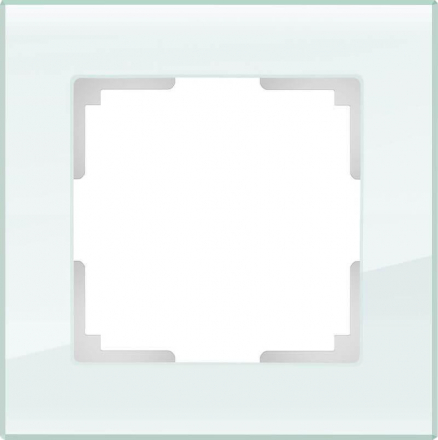 Рамка Werkel Favorit на 1 пост натуральное стекло WL01-Frame-01 4690389060168