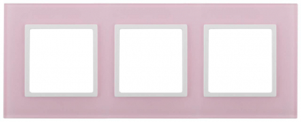 Рамка 3-постовая ЭРА Elegance 14-5103-30 Б0034520