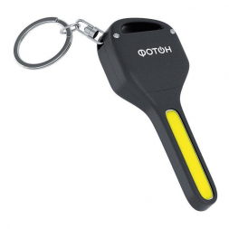 Фонарь-брелок светодиодный Фотон от батареек 71х24 60 лм K-140 23201