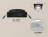 Комплект встраиваемого светильника Ambrella light Techno Spot XC (C6521, N6150) XC6521040