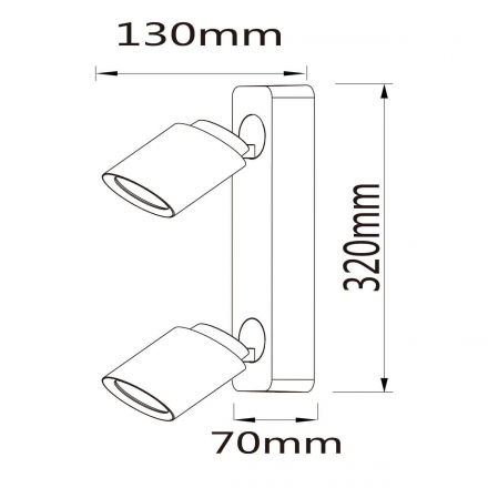 Спот De Markt Астор 545020502