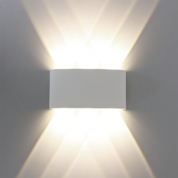 Уличный настенный светодиодный светильник Arte Lamp Bosto A3122AL-6WH