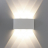 Уличный настенный светодиодный светильник Arte Lamp Bosto A3122AL-6WH