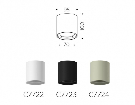 Корпус светильника Ambrella light DIY Spot C7724