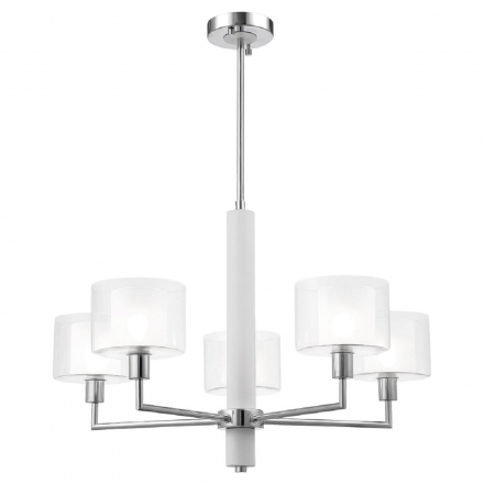 Подвесная люстра Crystal Lux Maestro SP-PL5 Chrome