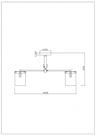 Потолочная люстра Arte Lamp Modello A4099PL-8BK