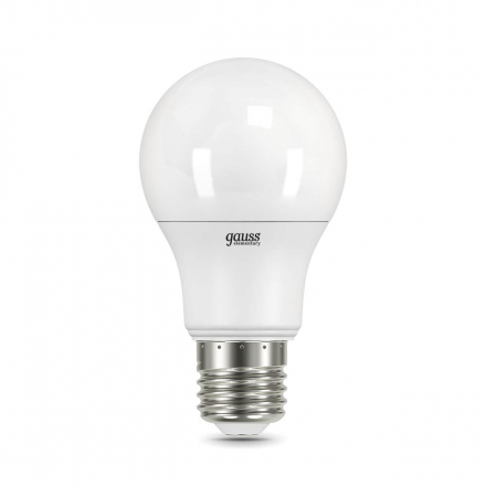 Лампа светодиодная Gauss E27 7W 6500K матовая 23237A
