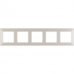 Рамка 5-постовая Legrand Valena Life слоновая кость 754045