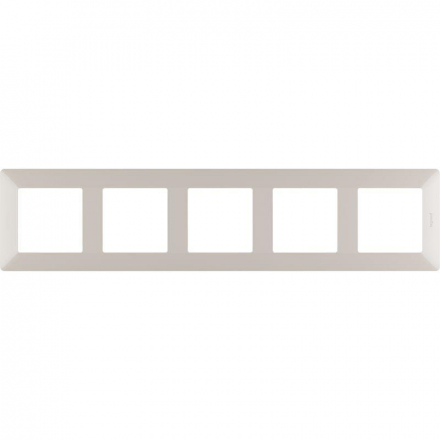 Рамка 5-постовая Legrand Valena Life слоновая кость 754045