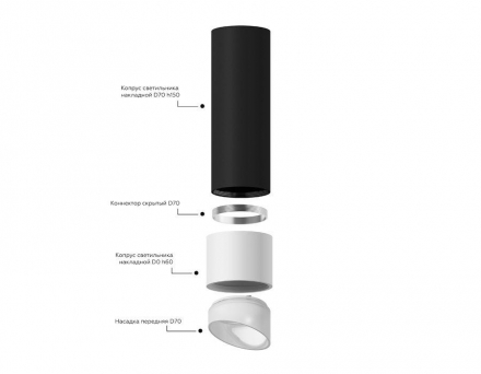 Насадка передняя Ambrella light DIY Spot N7175