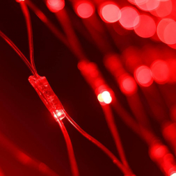 Уличная светодиодная гирлянда Ardecoled сеть 230V красный ARD-Netlight-Classic-2000X1500-Clear-288Led Red 024679