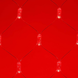 Уличная светодиодная гирлянда Ardecoled сеть 230V красный ARD-Netlight-Classic-2000X1500-Clear-288Led Red 024679