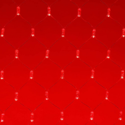 Уличная светодиодная гирлянда Ardecoled сеть 230V красный ARD-Netlight-Classic-2000X1500-Clear-288Led Red 024679
