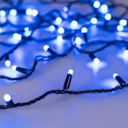 Уличная светодиодная гирлянда Ardecoled нить 230V разноцветная ARD-String-Classic-10000-Black-100Led-Milk-Sync RGB 028214