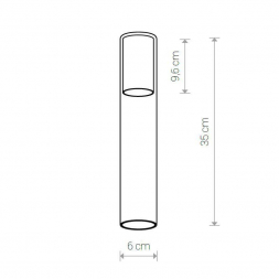 Плафон Nowodvorski Cameleon Cylinder L 8540