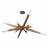 Подвесная светодиодная люстра Loft IT Glowworm 10160 Dark wood
