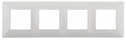 Рамка 4-постовая ЭРА Elegance 14-5004-01 Б0034399