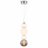 Подвесной светодиодный светильник Maytoni Collar P069PL-L17CH3K