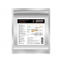 Светодиодная лента Gauss 9,6W/m 120LED/m 2835SMD теплый белый 5M 355000110