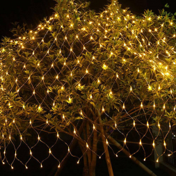 Уличная светодиодная гирлянда Ardecoled сеть 230V желтый ARD-Netlight-Classic-2000X1500-Clear-288Led Yellow 024682