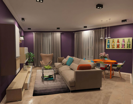 Потолочный светильник Denkirs DK2004-BK