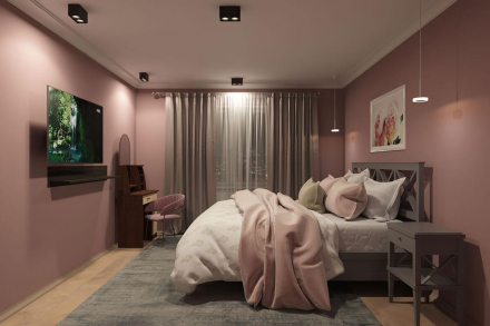 Потолочный светильник Denkirs DK2004-BK