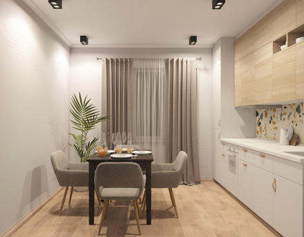 Потолочный светильник Denkirs DK2004-BK