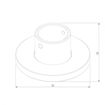 Крепление напольно-потолочное Elektrostandard Mini Magnetic 85203/00 a067291