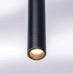 L5T747347 Люстра TUBO LED 25W 1600LM 25G ЧЕРНЫЙ 4000K