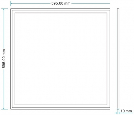 Потолочный светодиодный светильник Deko-Light Panel PRO 100069