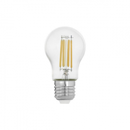 Лампа светодиодная Eglo E27 6W 2700К прозрачная 12539