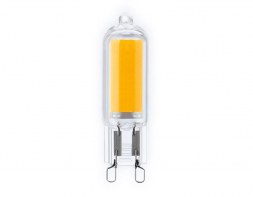 Лампа светодиодная филаментная Ambrella light G9 3W 4200K прозрачная 204521