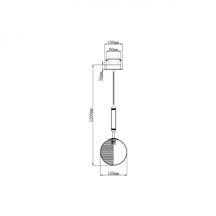 Подвесной светильник Vele Luce Amore VL5484P01