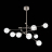 Подвесная светодиодная люстра ST Luce Giacio SL377.302.08