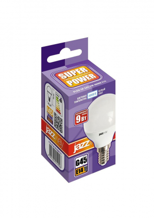 Лампа светодиодная Jazzway E14 9W 4000K матовая 5019096
