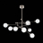 Подвесная светодиодная люстра ST Luce Giacio SL377.342.08