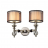 Бра Lumien Hall Монелья LH1054/2W-NK-WT