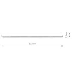 Потолочный светильник Nowodvorski Straight Ceiling Led L 7600