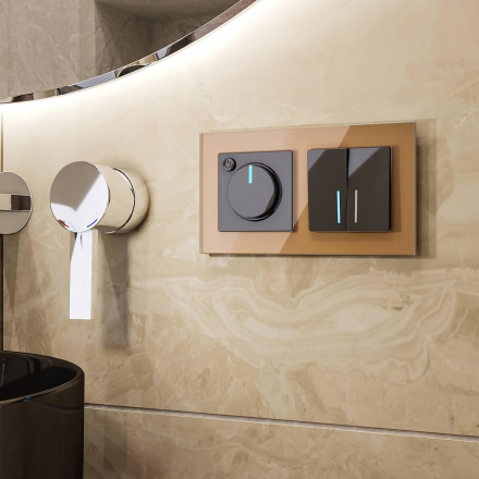 Рамка Werkel Favorit на 2 поста бронзовый WL01-Frame-02 4690389098598