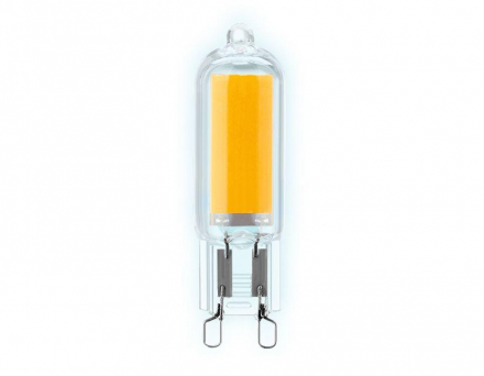 Лампа светодиодная филаментная Ambrella light G9 3W 6400K прозрачная 204522
