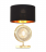 Настольная лампа Lumina Deco Fabi LDT 5532 F.GD+BK