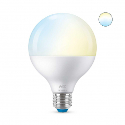 Лампа светодиодная диммируемая WiZ E27 11W 2700-6500K матовая Wi-Fi BLE 75W G95E27927-65TW1PF/6 929002451002