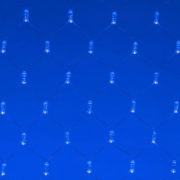 Уличная светодиодная гирлянда Ardecoled сеть 230V синий ARD-Netlight-Classic-2000X1500-Clear-288Led Blue 024681