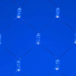 Уличная светодиодная гирлянда Ardecoled сеть 230V синий ARD-Netlight-Classic-2000X1500-Clear-288Led Blue 024681